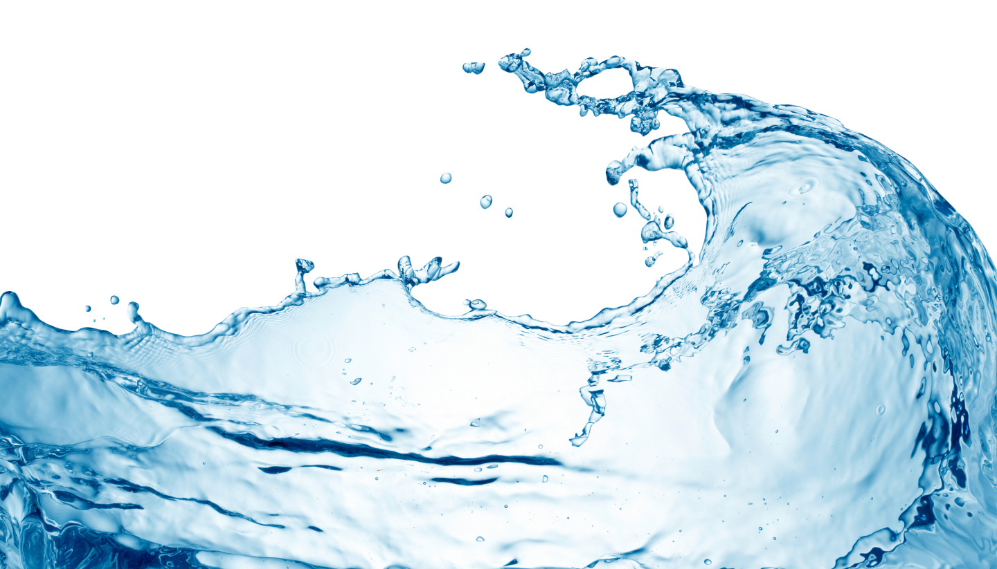 Bild von Lichtstrahlen, die das Wasser durchfluten